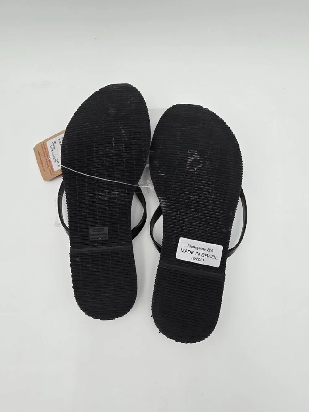 Havaianas You Metallic flip-flop sandals in Black Size 6 - Picture 8 of 8